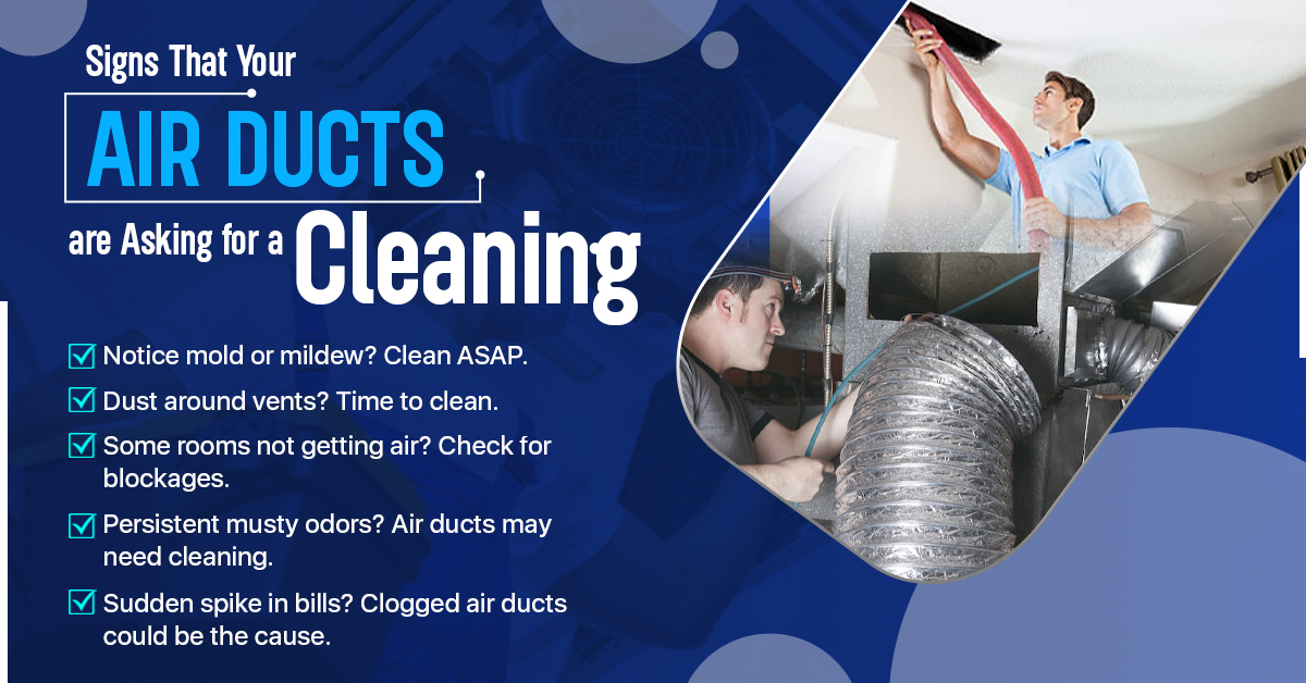 Signs That Your Air duct Needs Cleaning