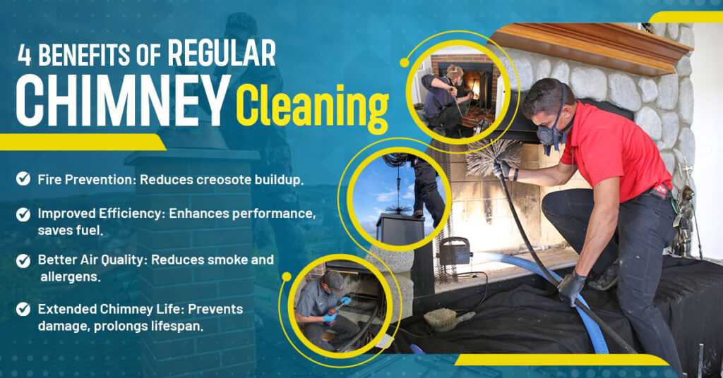 Benefits of Regular Chimney Cleaning