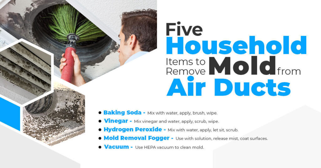 5 Household Items to Remove Mold from Air Ducts(Image)