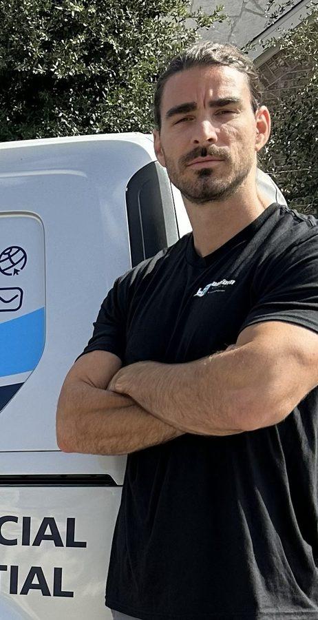 Avi, owner of Hometown Air Duct Cleaning Austin TX