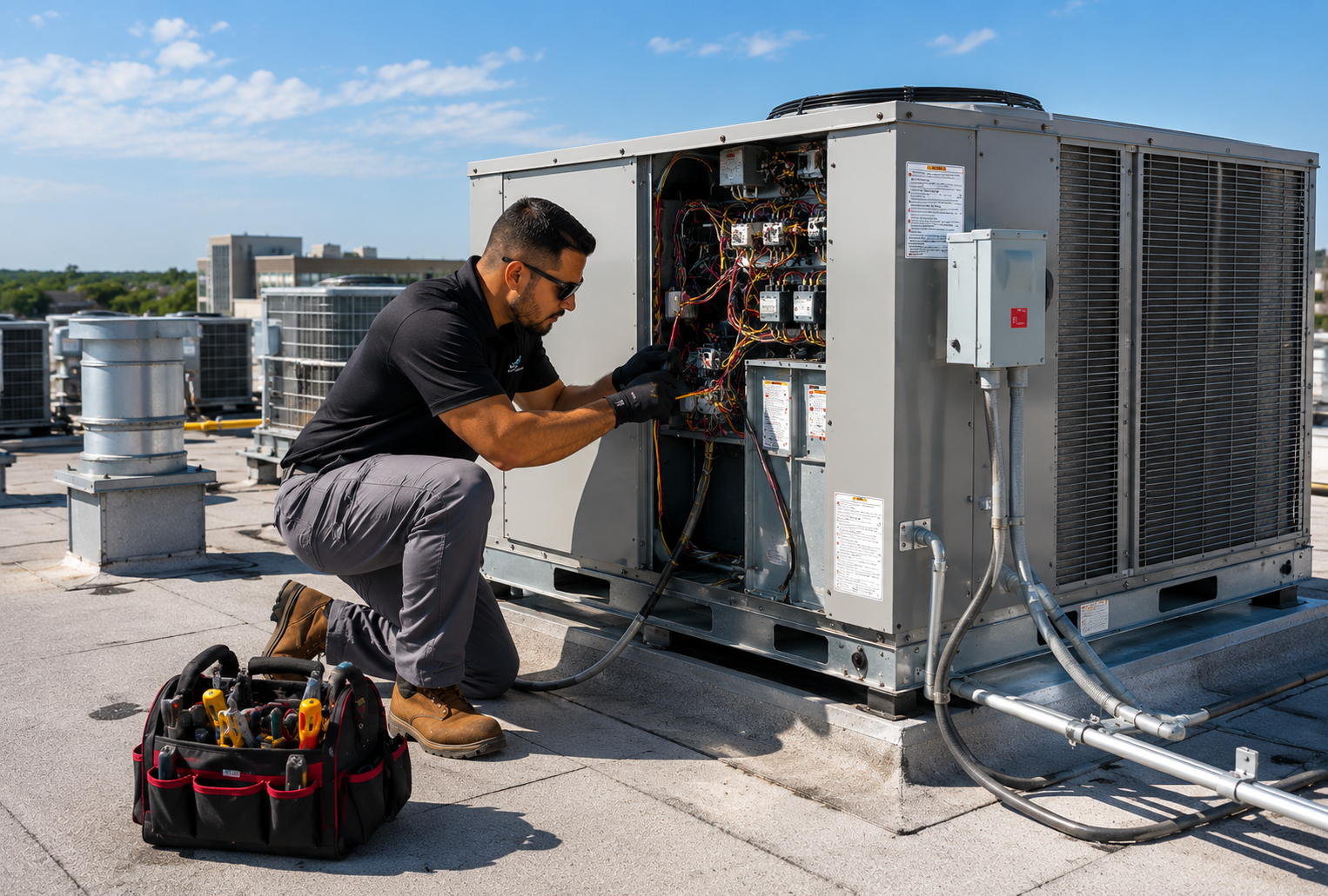Commercial HVAC installation Austin TX