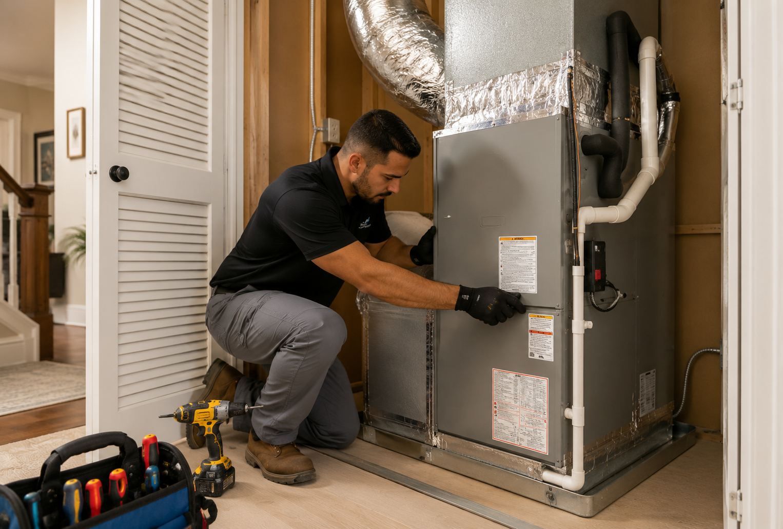 Full HVAC system replacement Austin